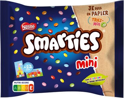 Sucre et nutriments contenus dans Smarties