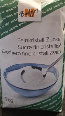 Zucker und Nährstoffe drin Migros budget