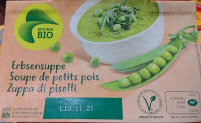 Soupe de petits pois