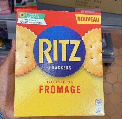 Sucre et nutriments contenus dans Ritzz