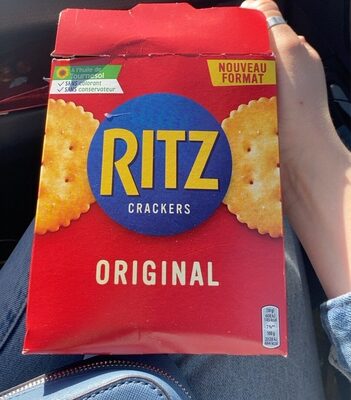 Sucre et nutriments contenus dans Ritz crackers