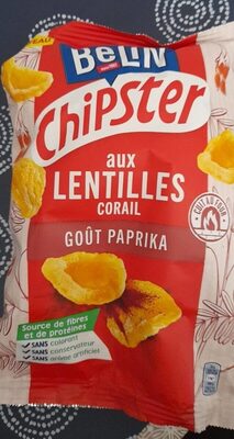 Chipster aux lentilles corail gout paprika