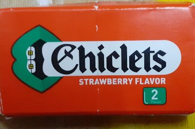 Zucker und Nährstoffe drin Chiclets