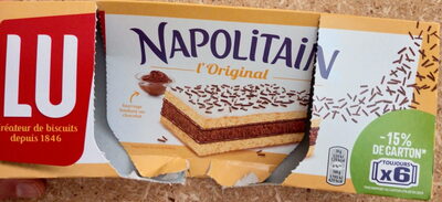 Suhkur ja toitained sees Napolitain