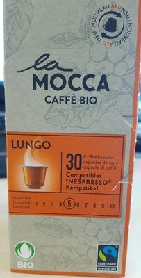 Sucre et nutriments contenus dans La mocca