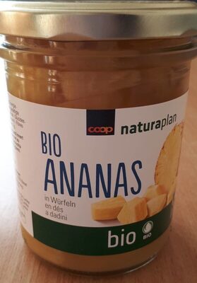 Zucker und Nährstoffe drin Coop bio