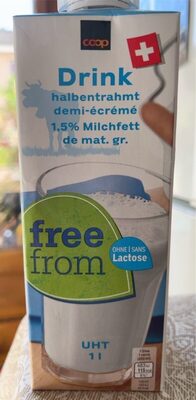 Sucre et nutriments contenus dans Freefrom