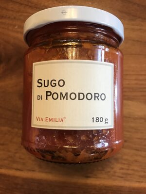 Zucker und Nährstoffe drin Via emilia sugo di pomodoro