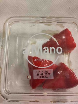 Zucker und Nährstoffe drin Coop selezione a mano aperitivo