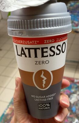 Sucre et nutriments contenus dans Lattesso