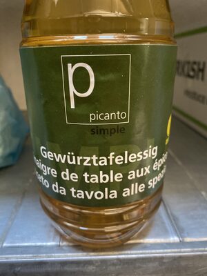 Zucker und Nährstoffe drin Picante