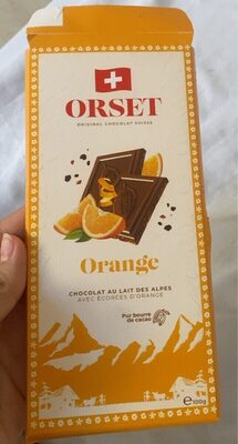 Sucre et nutriments contenus dans Orset