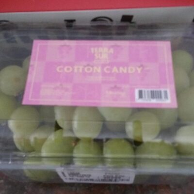 Sucre et nutriments contenus dans Cotton candy