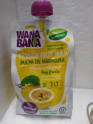 中的糖分和营养成分 Wana bana