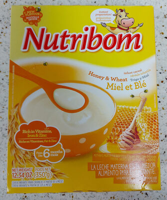 Sucre et nutriments contenus dans Nutribom