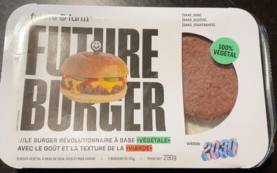 Sucre et nutriments contenus dans Future farm