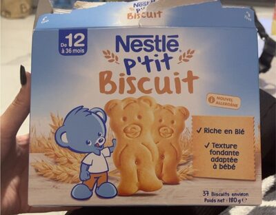 Sucre et nutriments contenus dans Nestle p tit