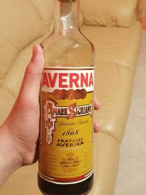 Gula dan nutrisi di dalamnya Averna