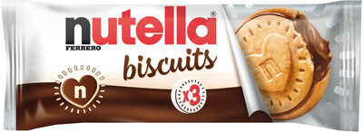 Sucre et nutriments contenus dans Nutella biscuits