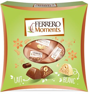 Sucre et nutriments contenus dans Ferrero moments