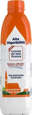 Sucre et nutriments contenus dans Centrale del latte di vicenza