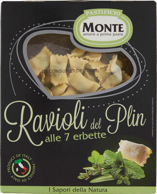 Suhkur ja toitained sees Pastificio monte