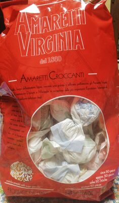 Sucre et nutriments contenus dans Amaretti virginia srl