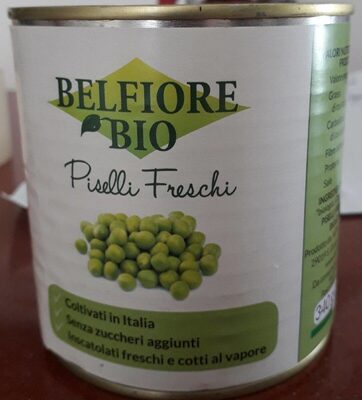 Suhkur ja toitained sees Belfiore