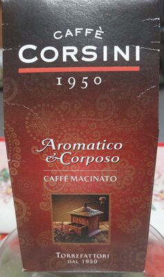 中的糖分和营养成分 Caffe corsini 1950