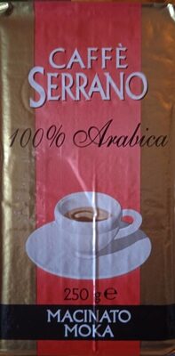 Sucre et nutriments contenus dans Caffe serrano