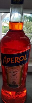 Sucre et nutriments contenus dans Aperol