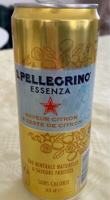 Sucre et nutriments contenus dans S-pellegrino