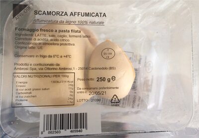 Smoked scamorza