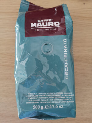 Sucre et nutriments contenus dans Caffe mauro