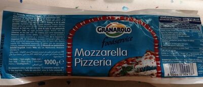 Sugar and nutrients in Granarolo foodservice