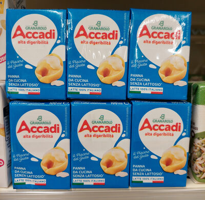 中的糖分和营养成分 Accadi