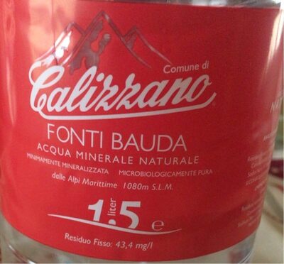 Sugar and nutrients in Calizzano