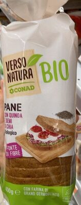 Sugar and nutrients in Verso natura conaf