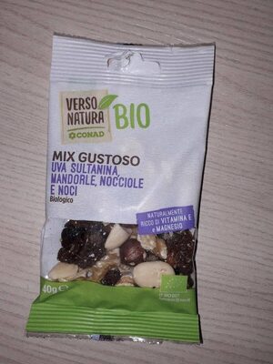 Sugar and nutrients in Verso natura bio