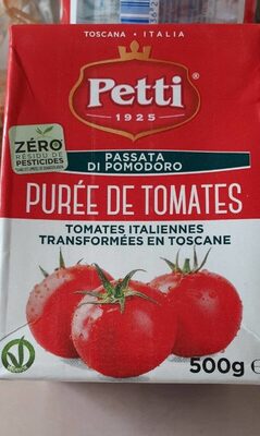 Sucre et nutriments contenus dans Petti