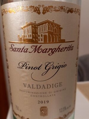 中的糖分和营养成分 Santa margherita