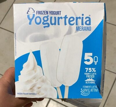 Sugar and nutrients in Yogurteria merano