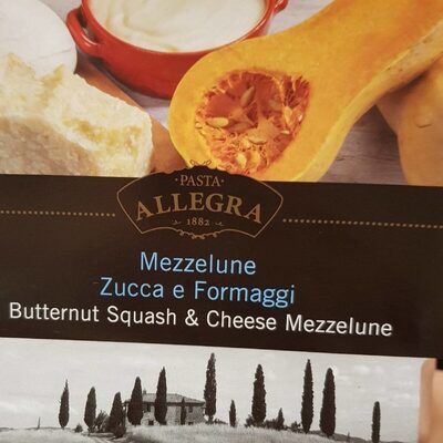 Sugar and nutrients in Pasta allegra