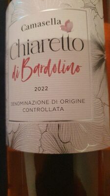 Zucker und Nährstoffe drin Camasella bardolino chiaretto