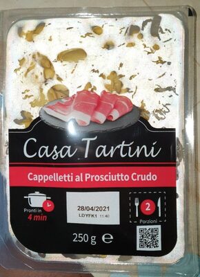 中的糖分和营养成分 Casa tartini