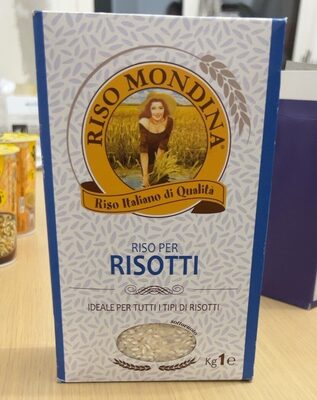 Sucre et nutriments contenus dans Riso mondina