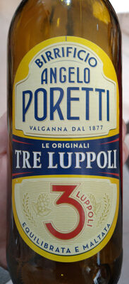 Suhkur ja toitained sees Birrificio angelo poretti