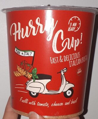 Sucre et nutriments contenus dans Hurry cup