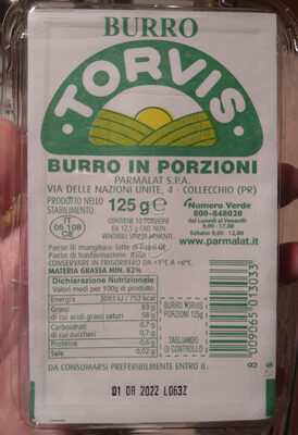 Sugar and nutrients in Torvis