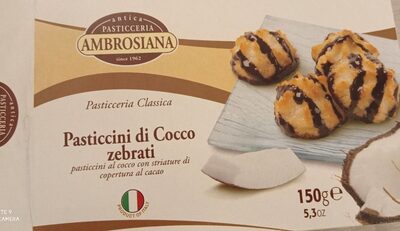 Sugar and nutrients in Pasticceria ambrosiana